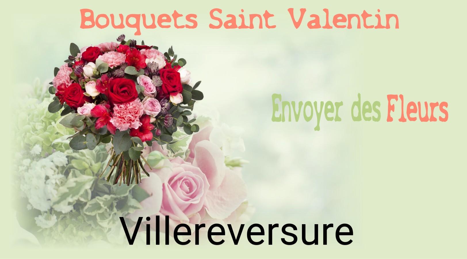 Roses de Saint-Valentin livrées à Villereversure